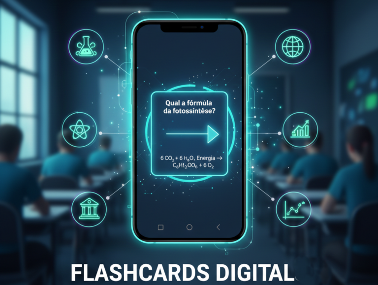 Flashcards Digitais: Como Usar de Forma Inteligente para ENEM e Vestibulares