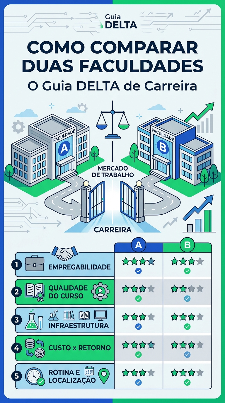 omo comparar 2 faculdades