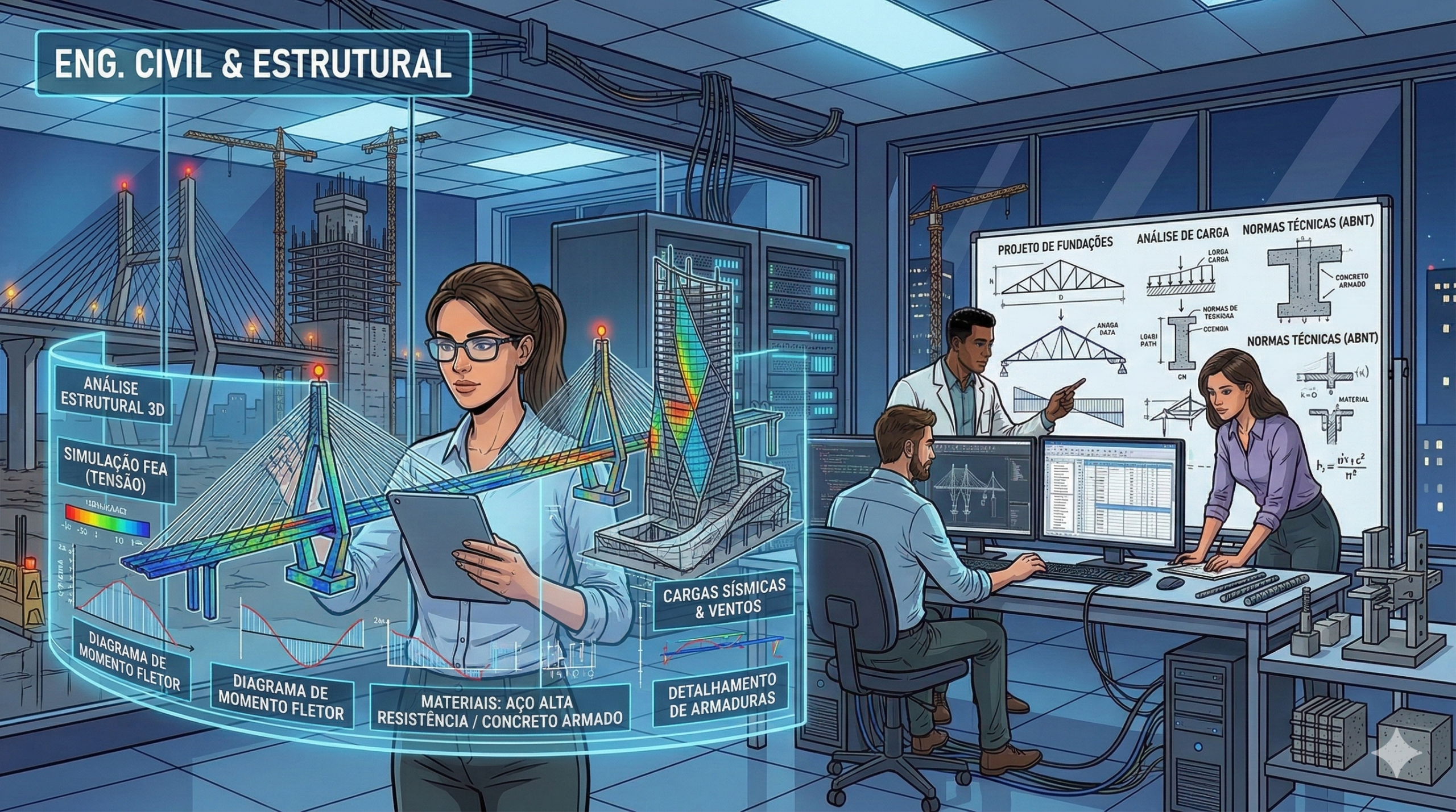 Engenharia civil e estrutural